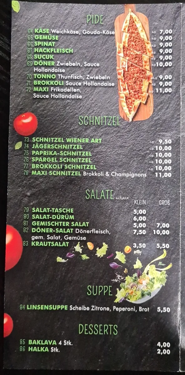 Speisekarte photo 6