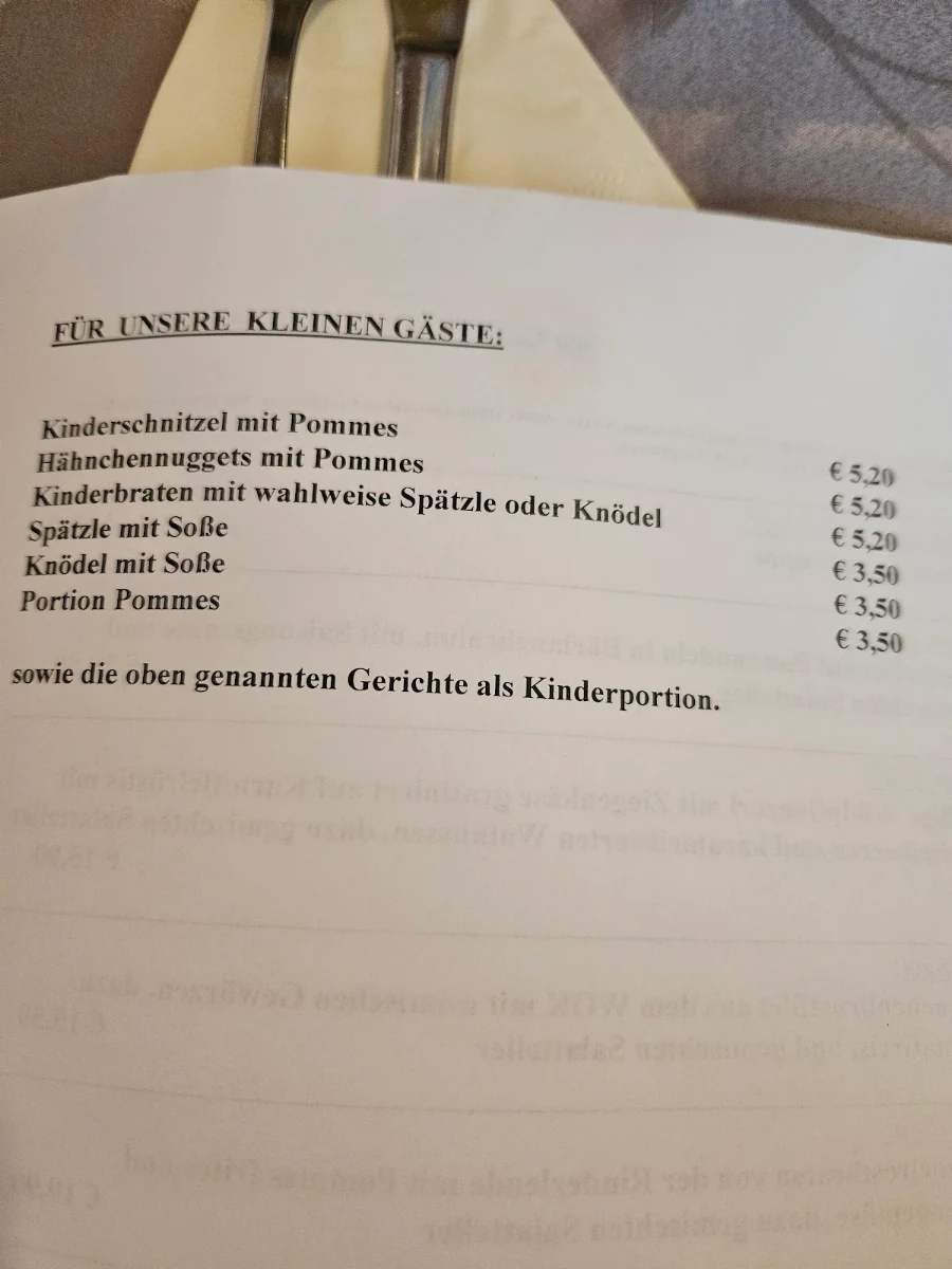 Speisekarte photo 2