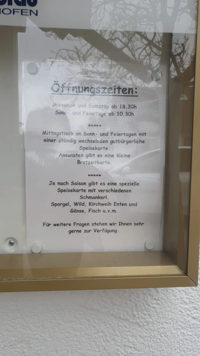 Speisekarte photo 3