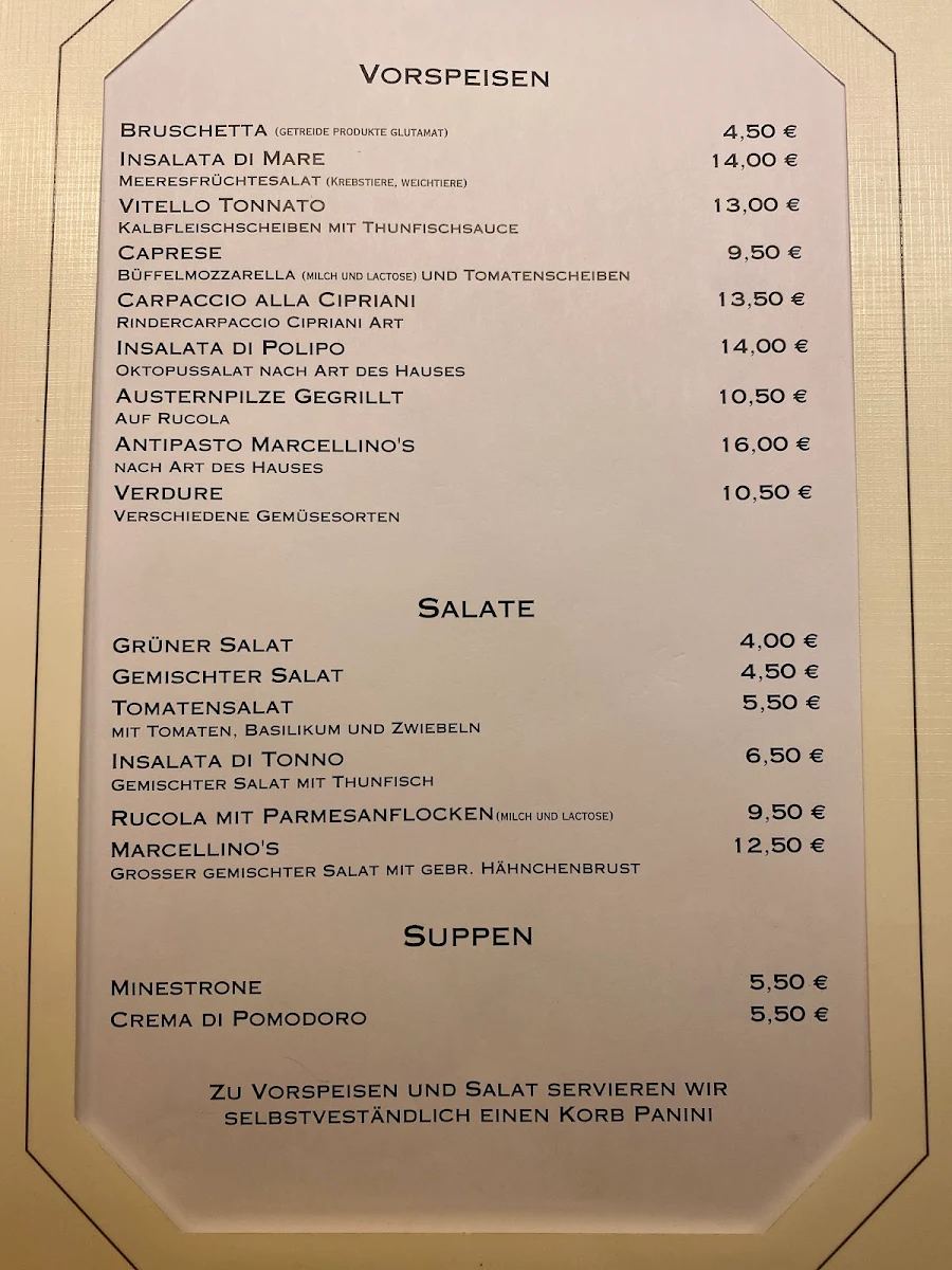 Speisekarte photo 1