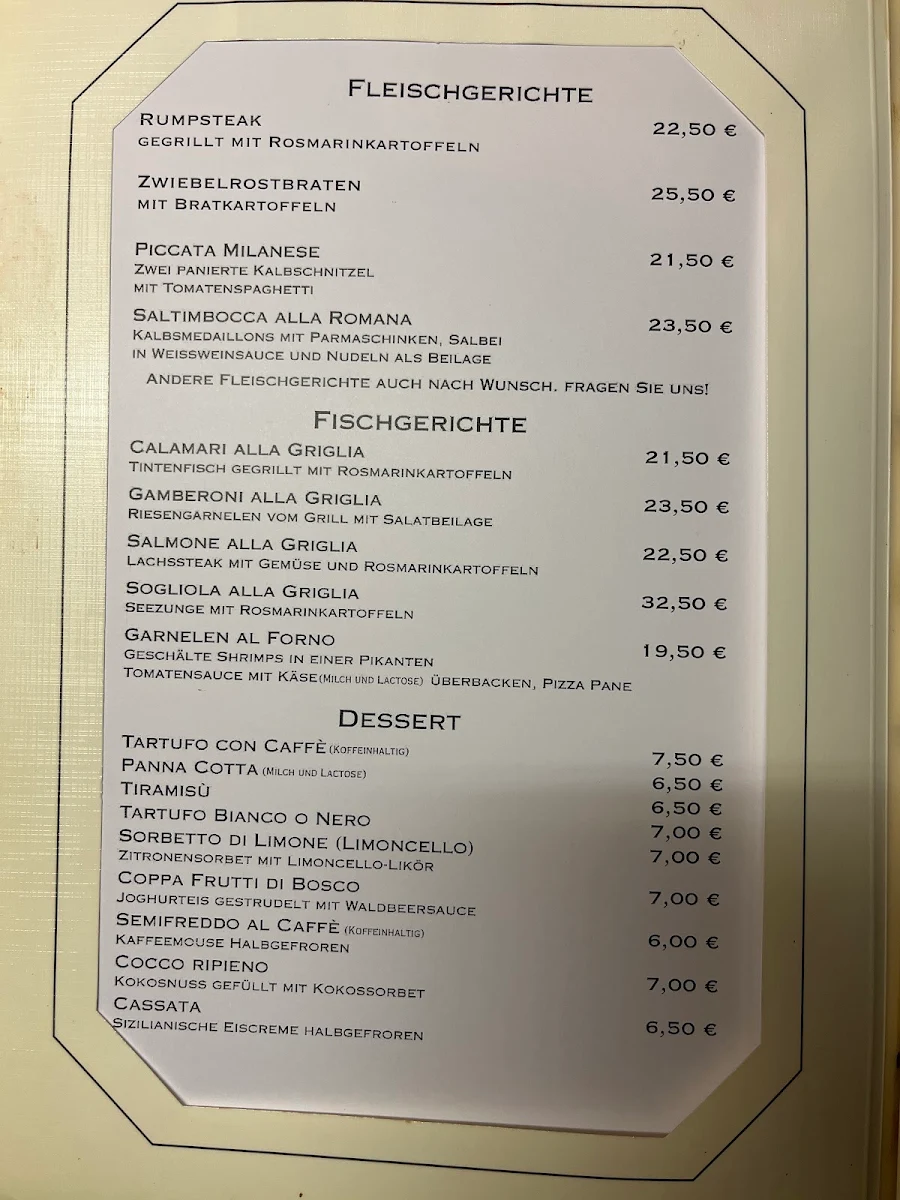 Speisekarte photo 2