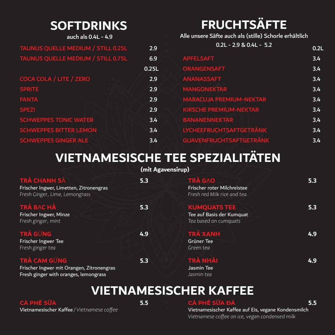 Speisekarte photo 2