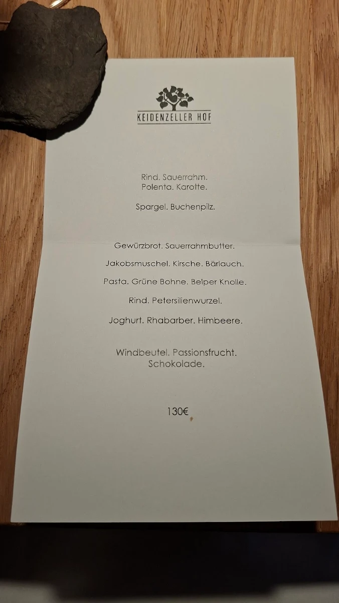 Speisekarte photo 1
