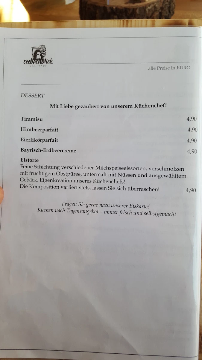 Speisekarte photo 4