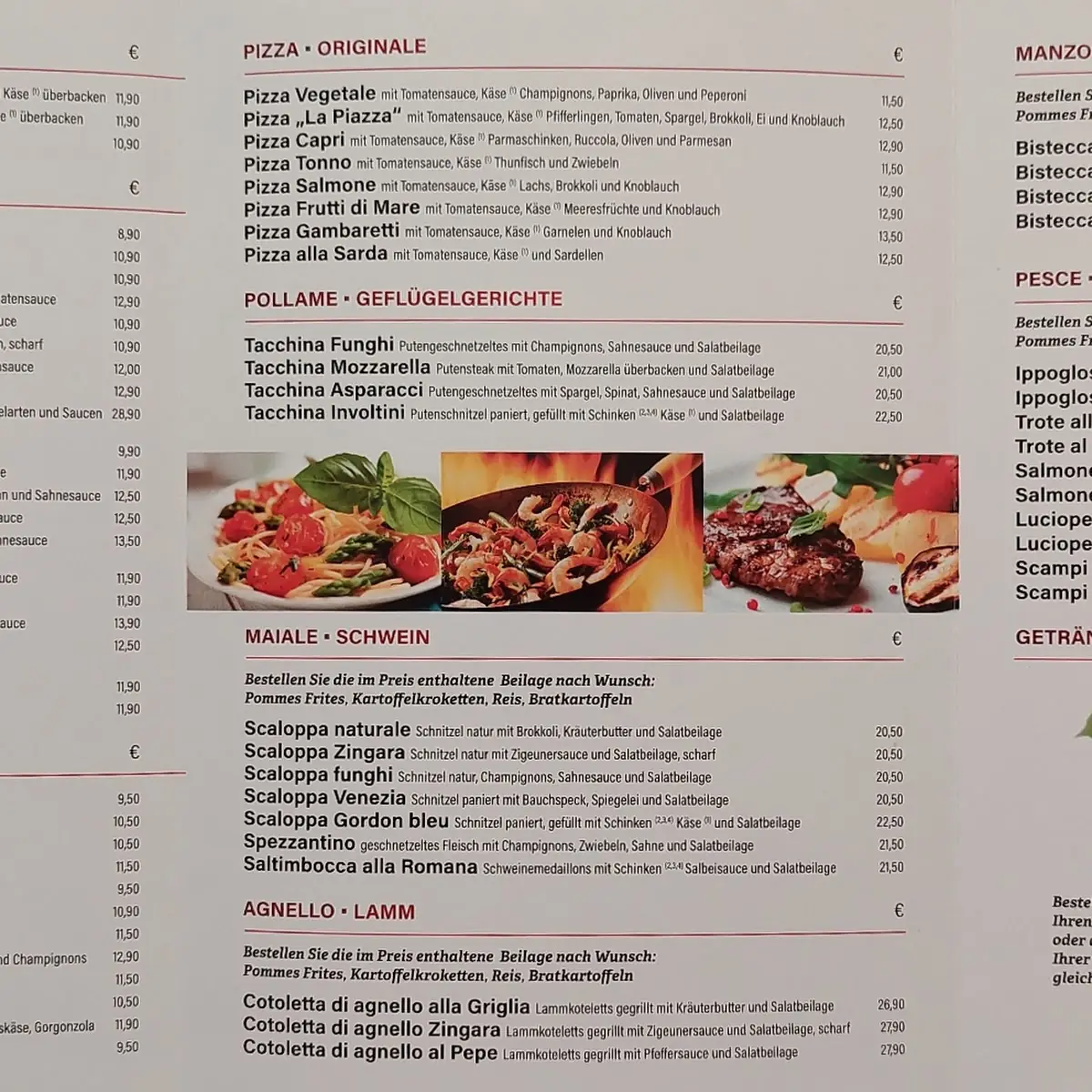 Speisekarte photo 1