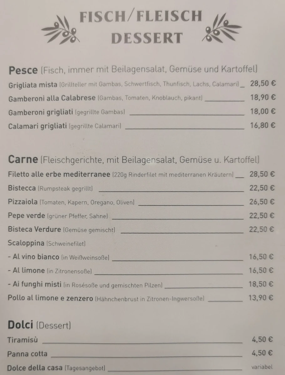 Speisekarte photo 2