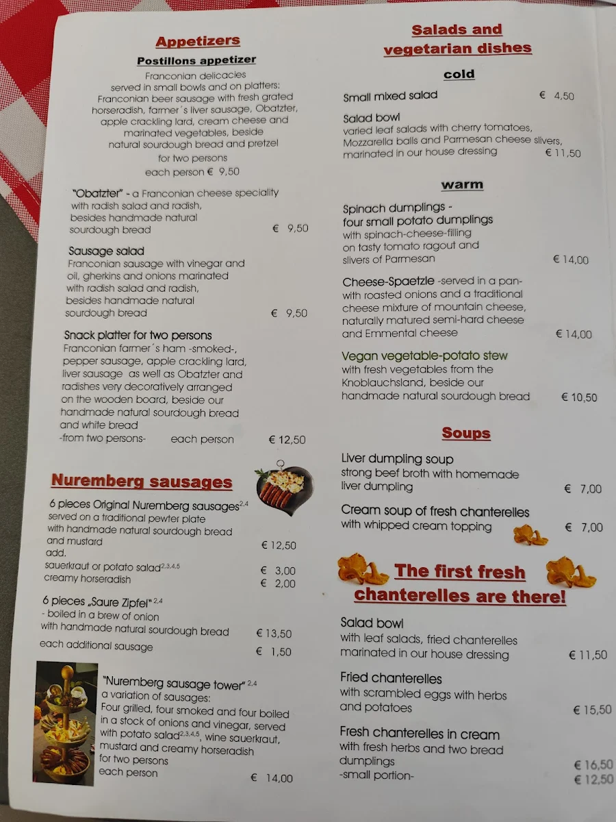 Speisekarte photo 1