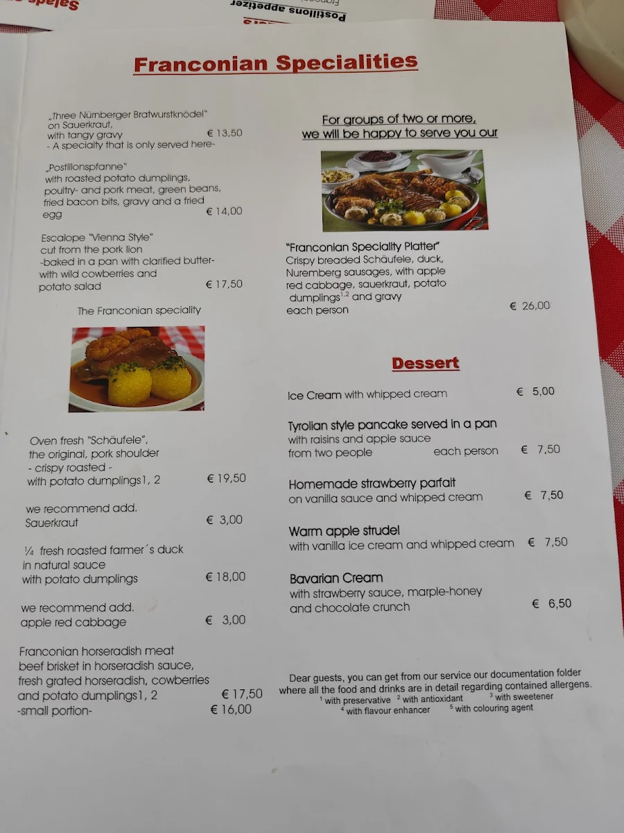 Speisekarte photo 3