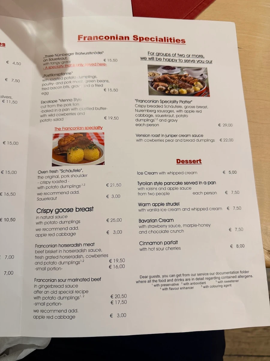 Speisekarte photo 9