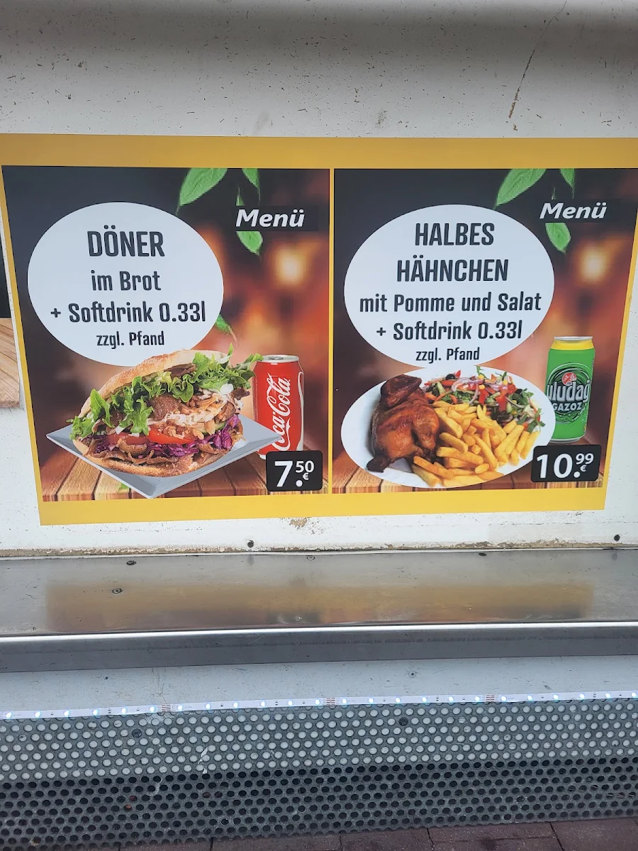 Speisekarte, Alawiya Imbiss
