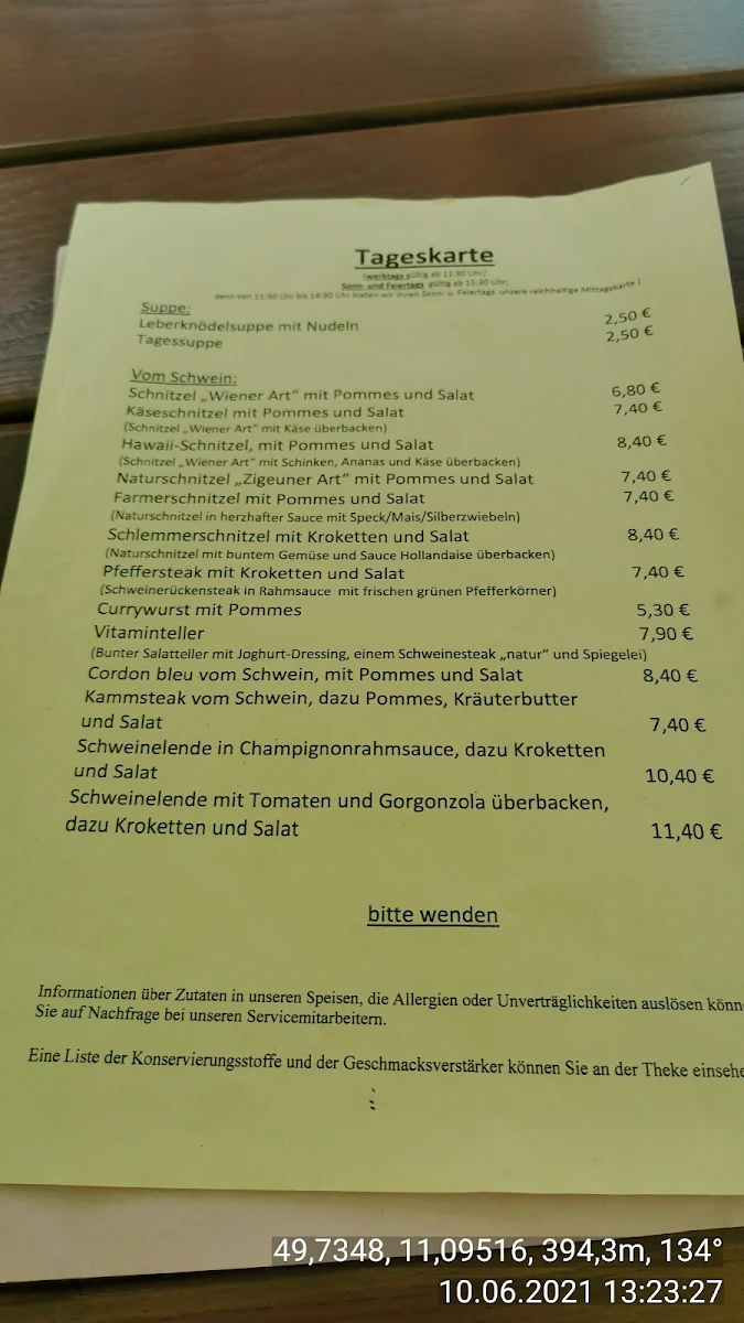 Speisekarte photo 6