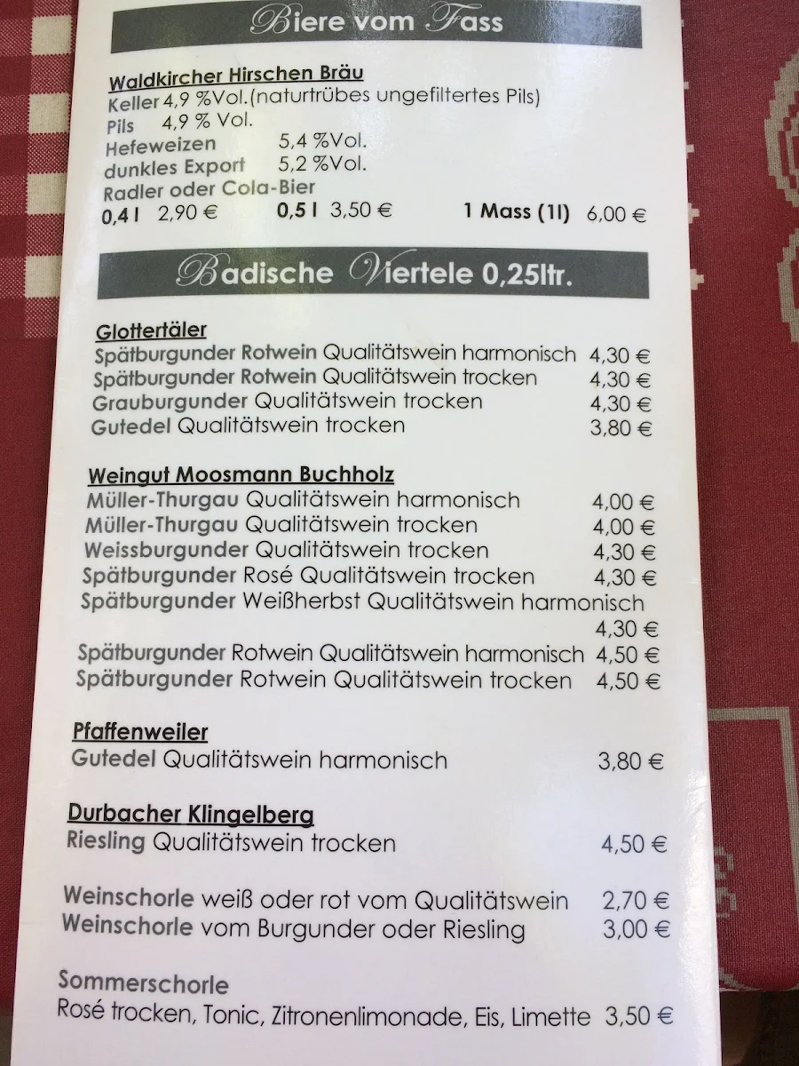Speisekarte photo 6