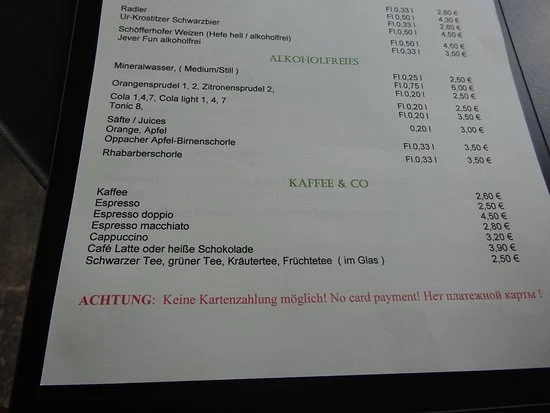 Speisekarte photo 7