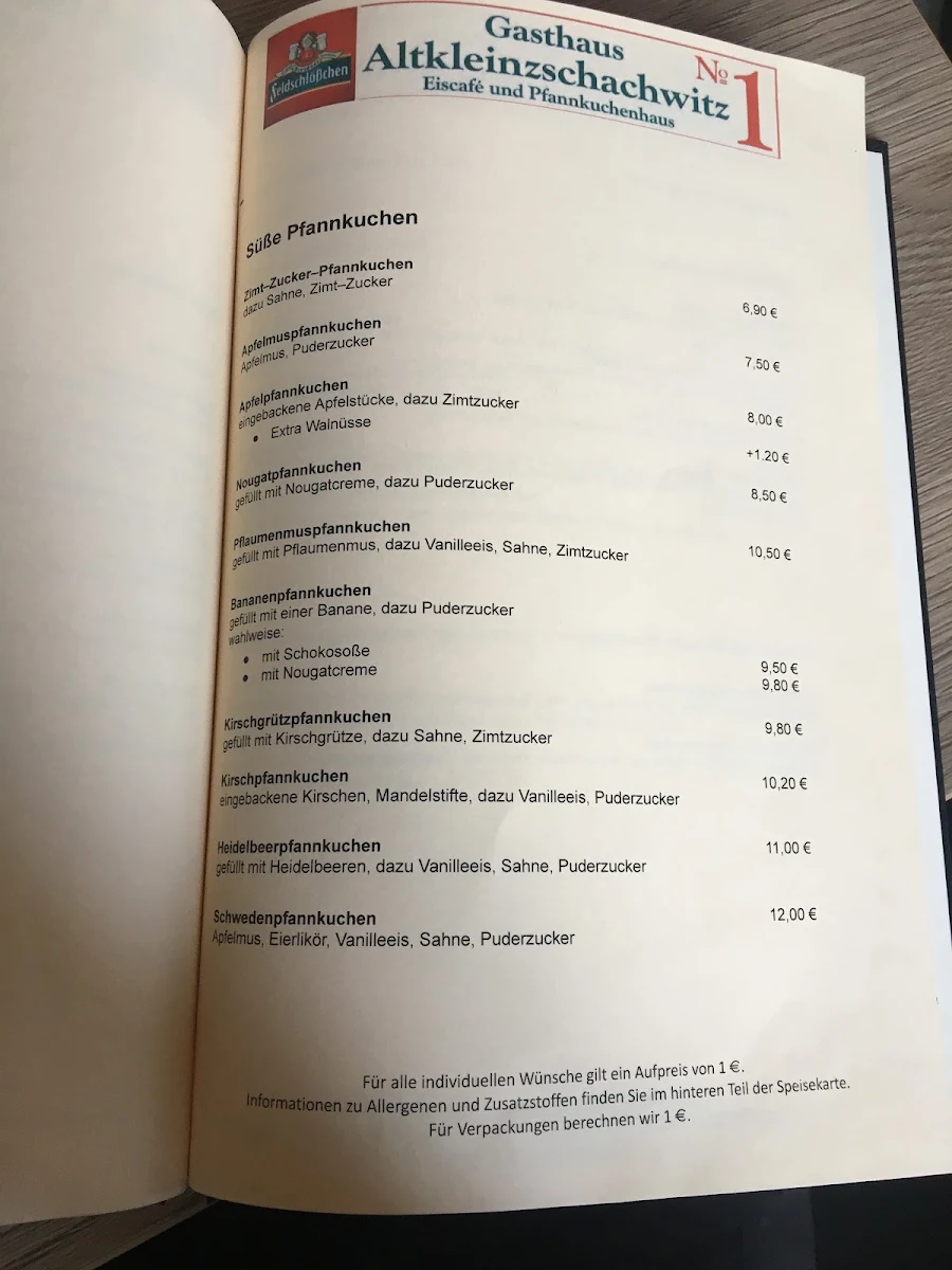 Speisekarte photo 2