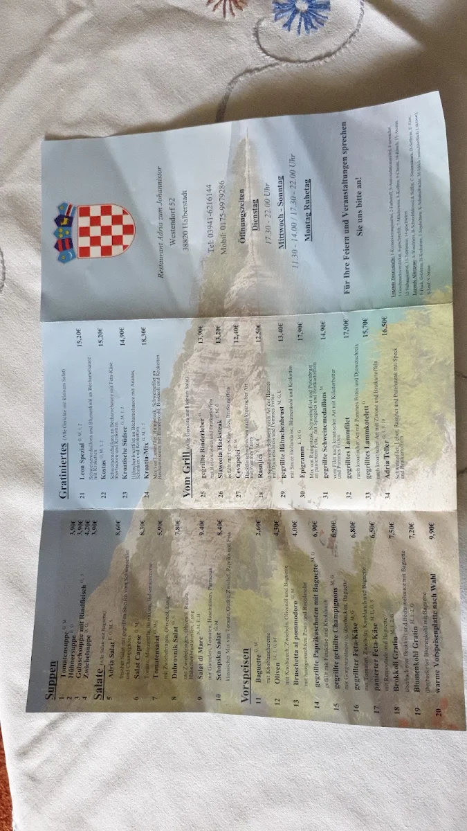 Speisekarte photo 3