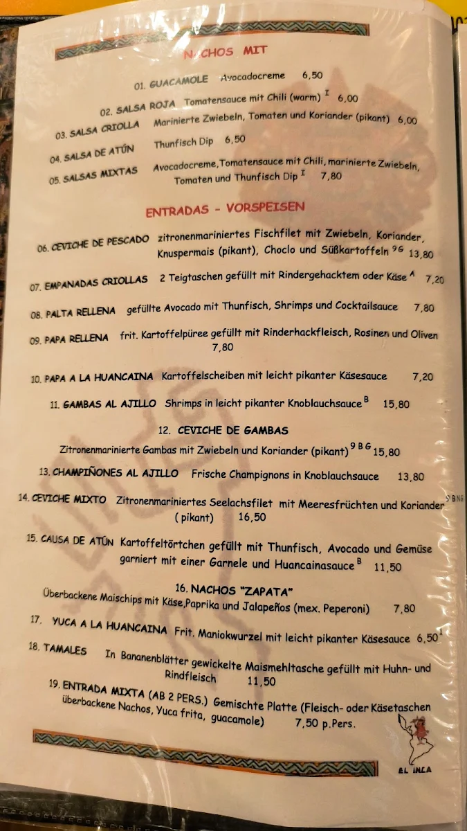 Speisekarte photo 2
