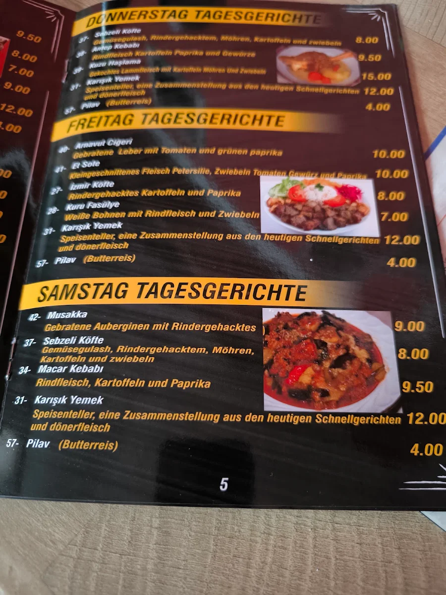Speisekarte photo 1