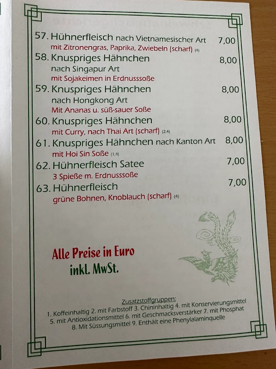 Speisekarte photo 4
