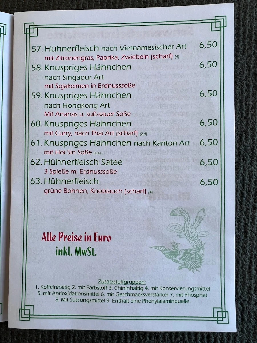 Speisekarte photo 9