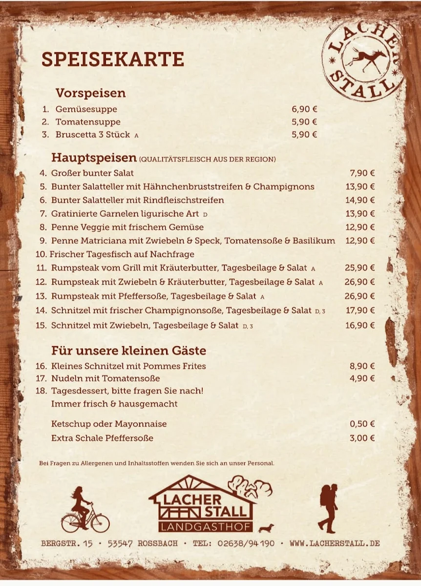 Speisekarte photo 1