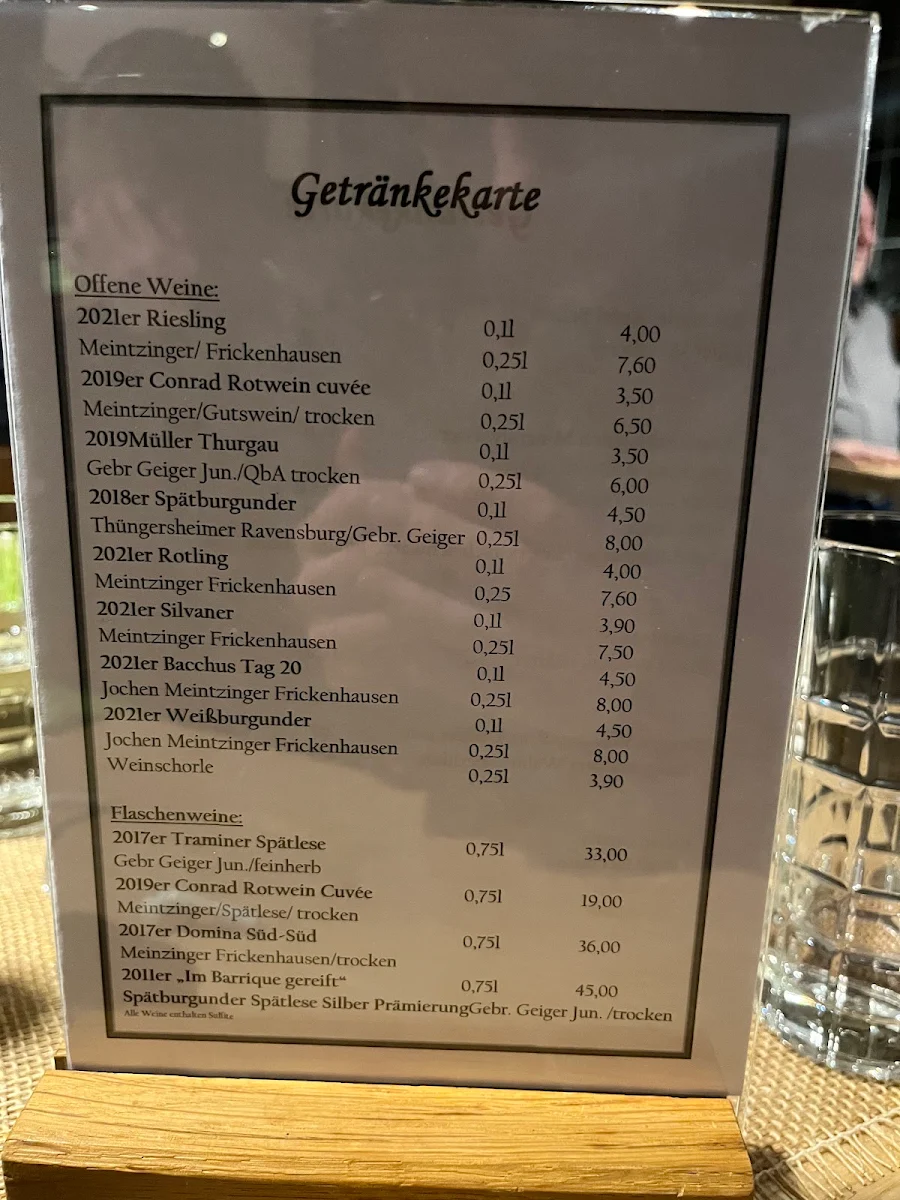Speisekarte photo 3