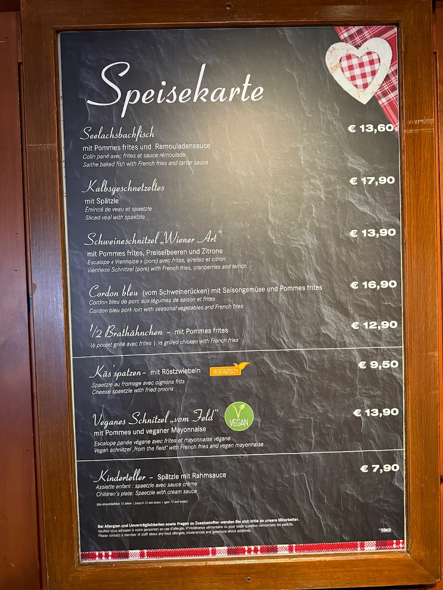 Speisekarte photo 3