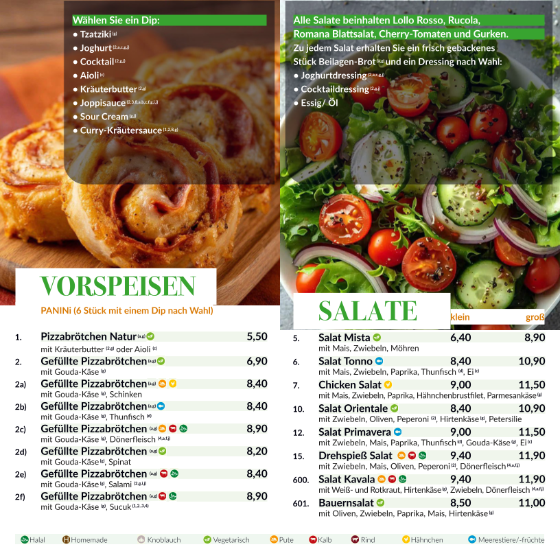 Speisekarte photo 3
