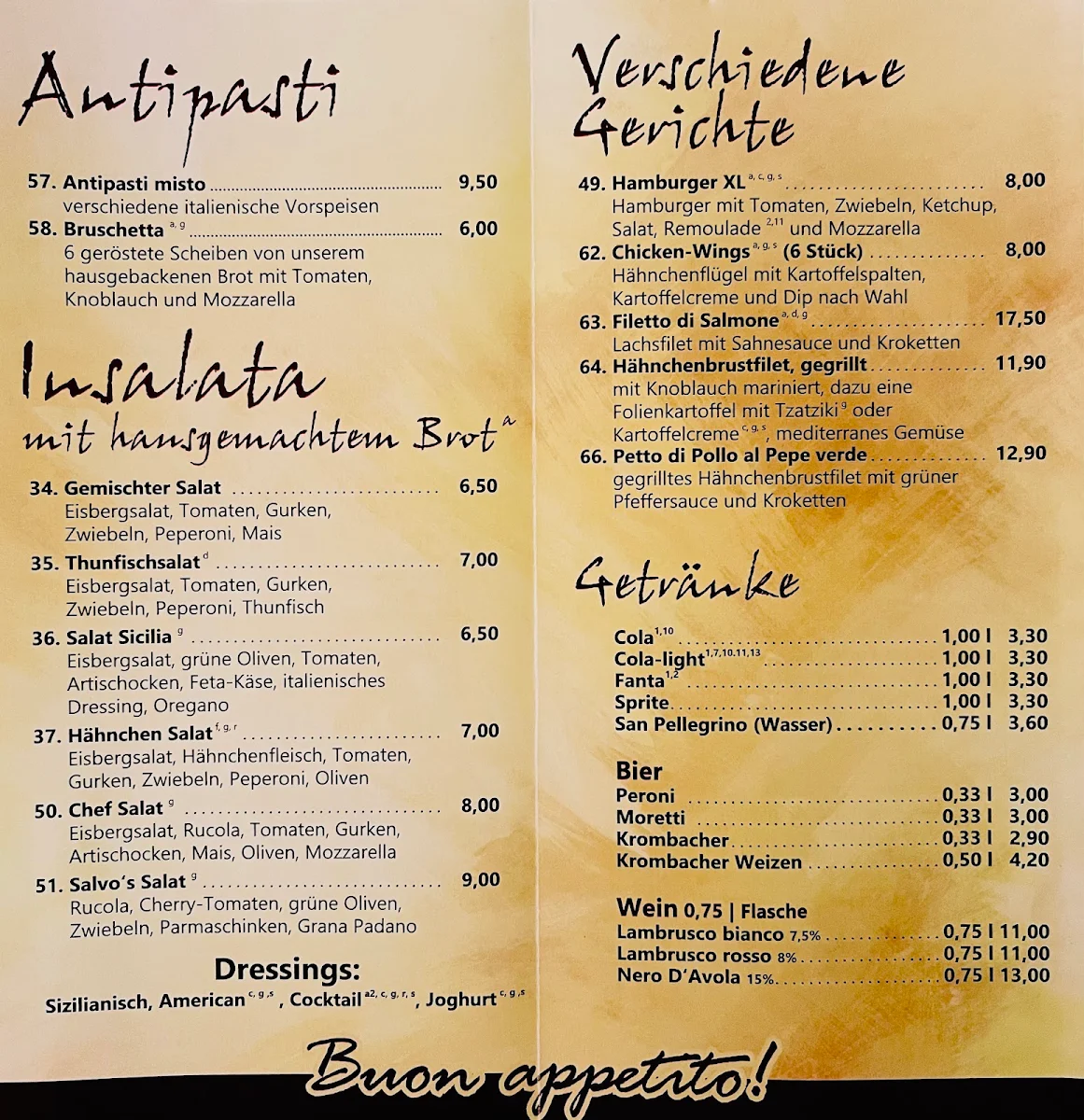 Speisekarte photo 2
