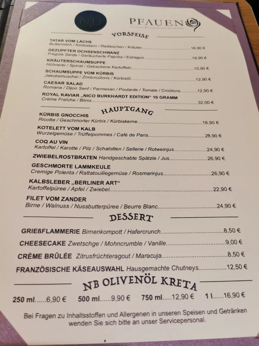 Speisekarte photo 6