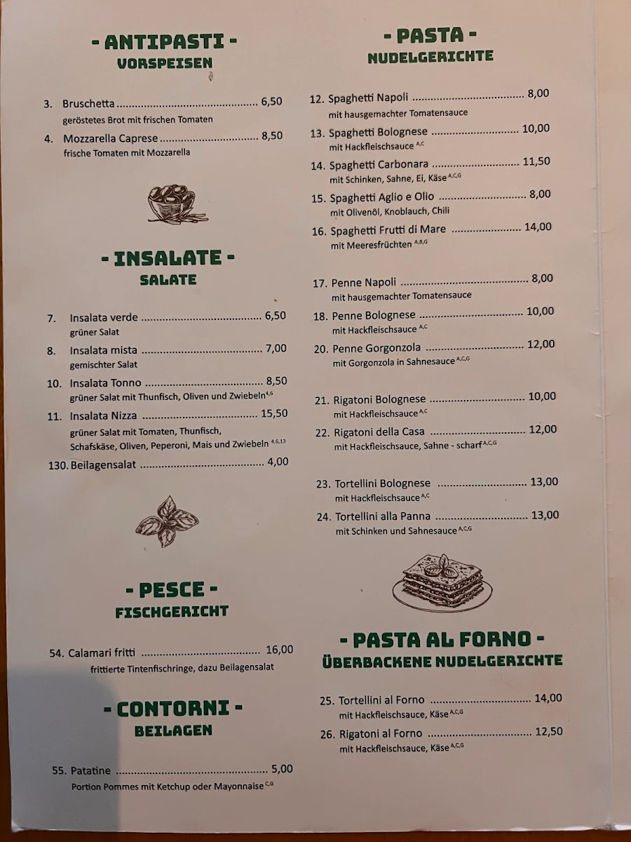 Speisekarte photo 1