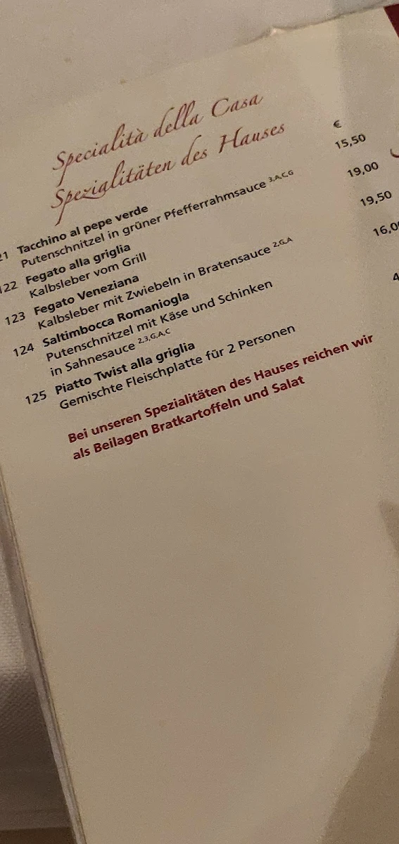Speisekarte photo 3