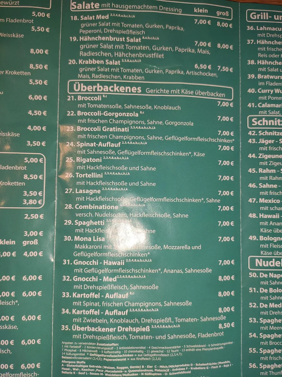 Speisekarte photo 5