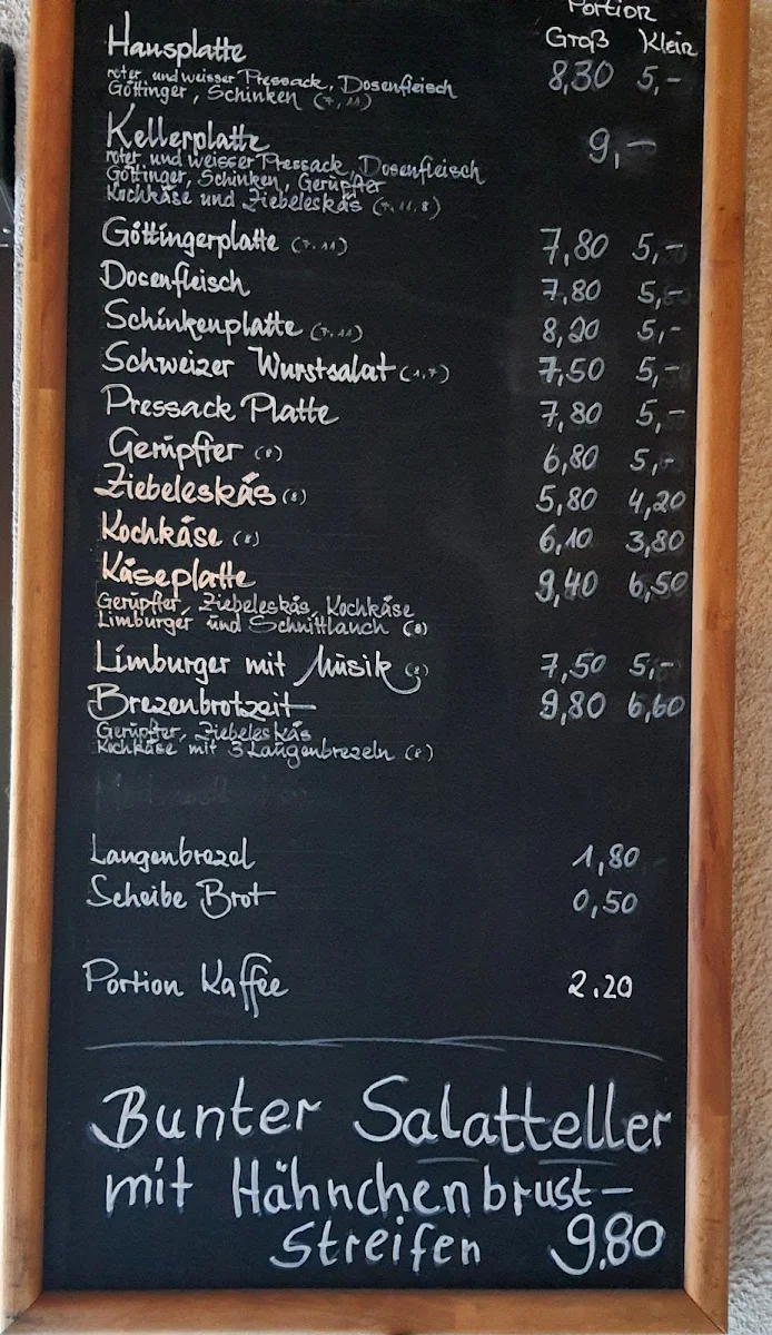 Speisekarte photo 6