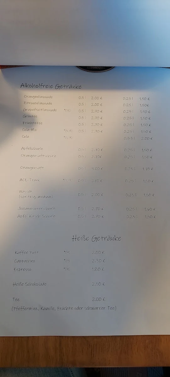 Speisekarte photo 8