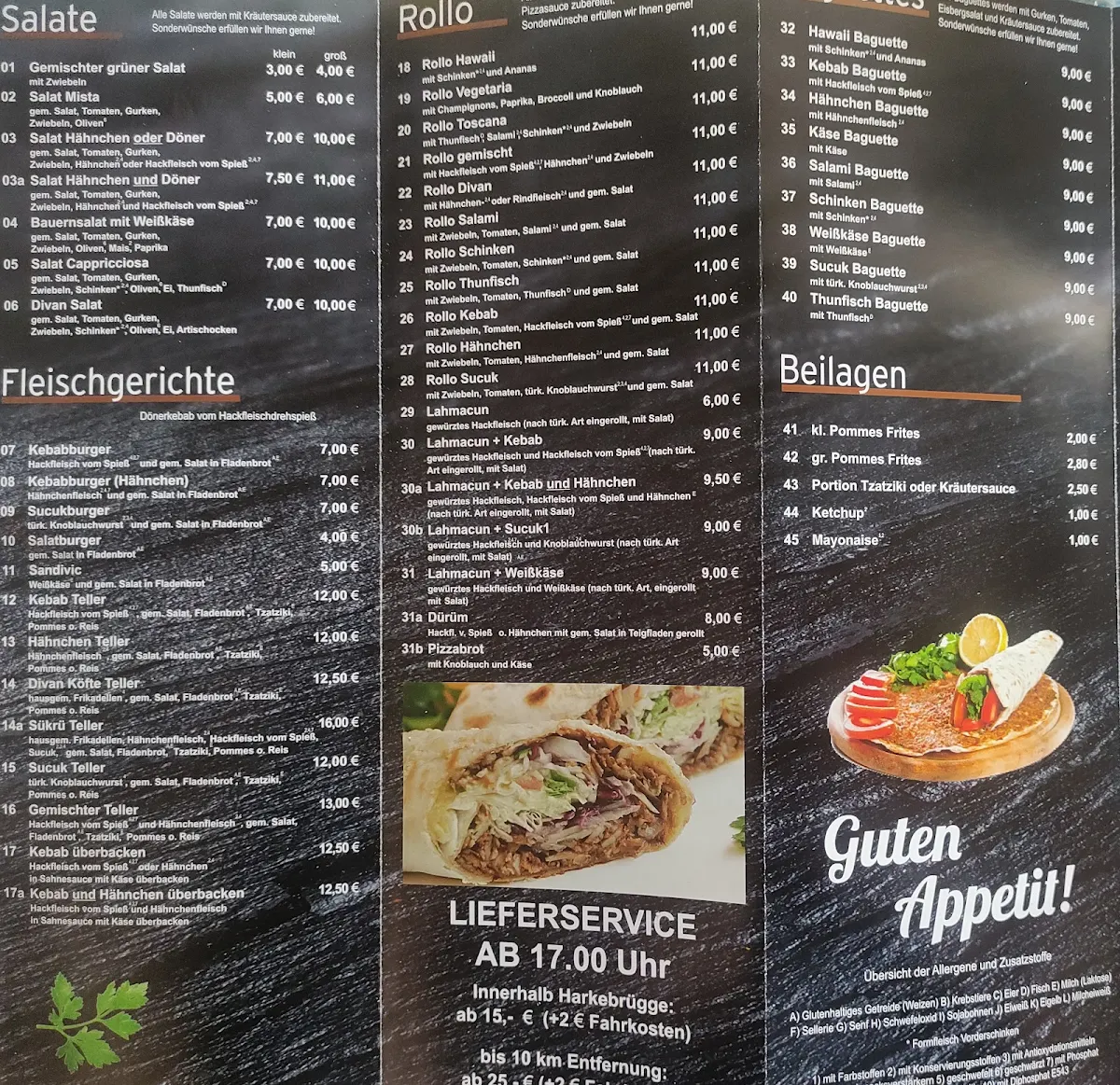 Speisekarte photo 5