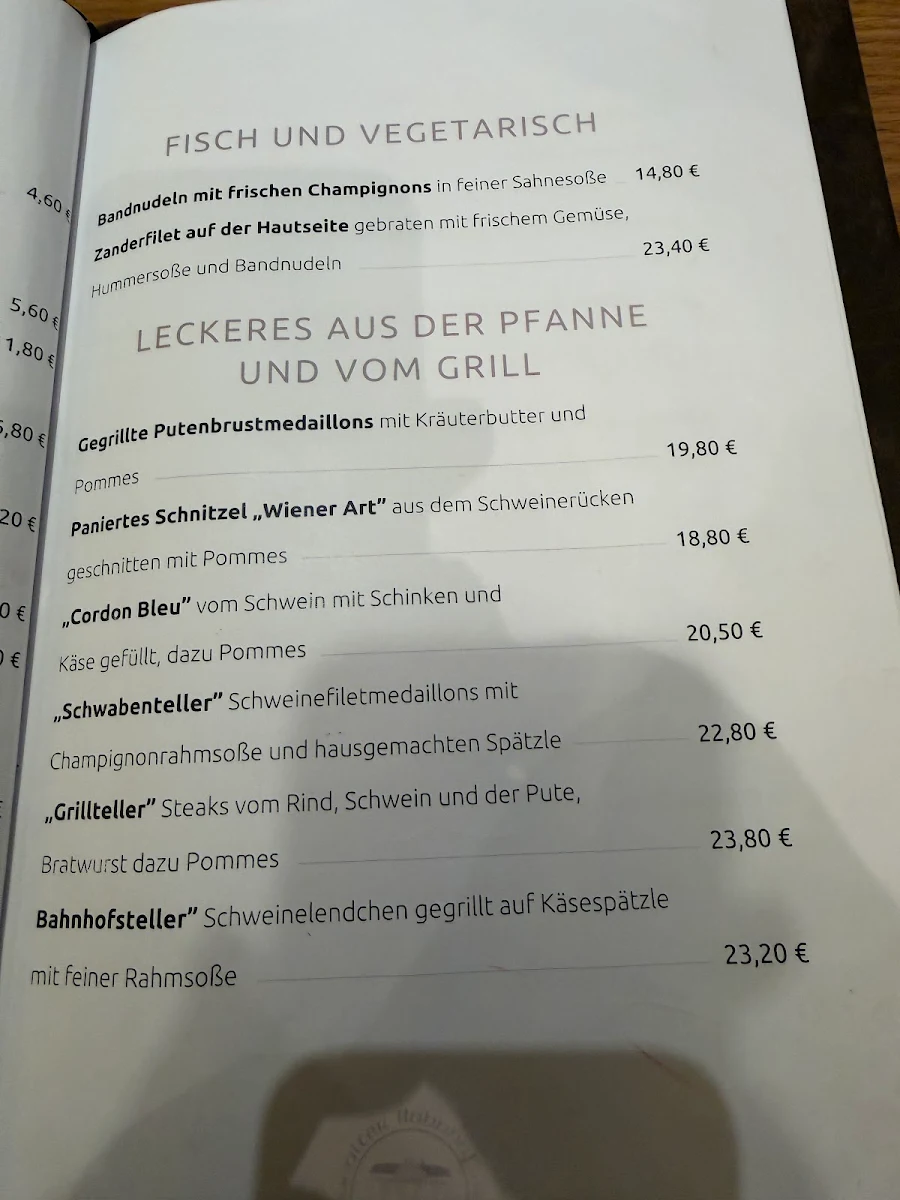 Speisekarte photo 1