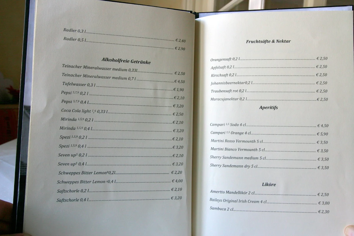 Speisekarte photo 9