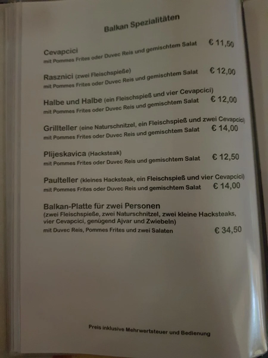 Speisekarte photo 7