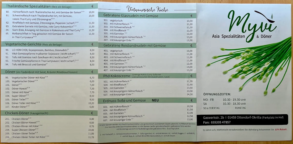Speisekarte photo 4
