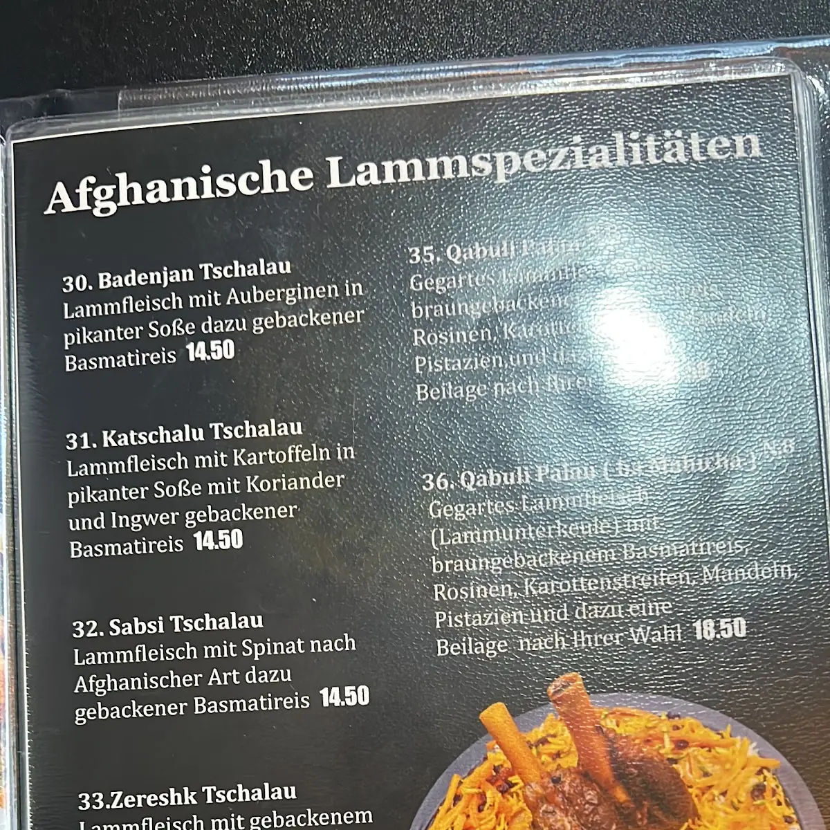 Speisekarte photo 1