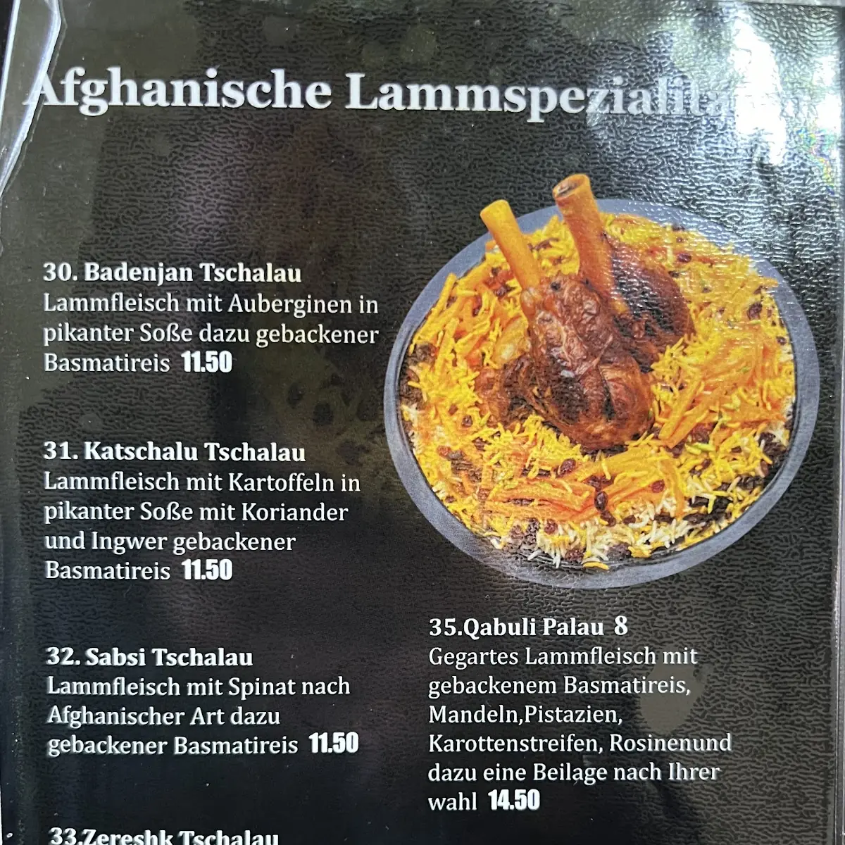 Speisekarte photo 3