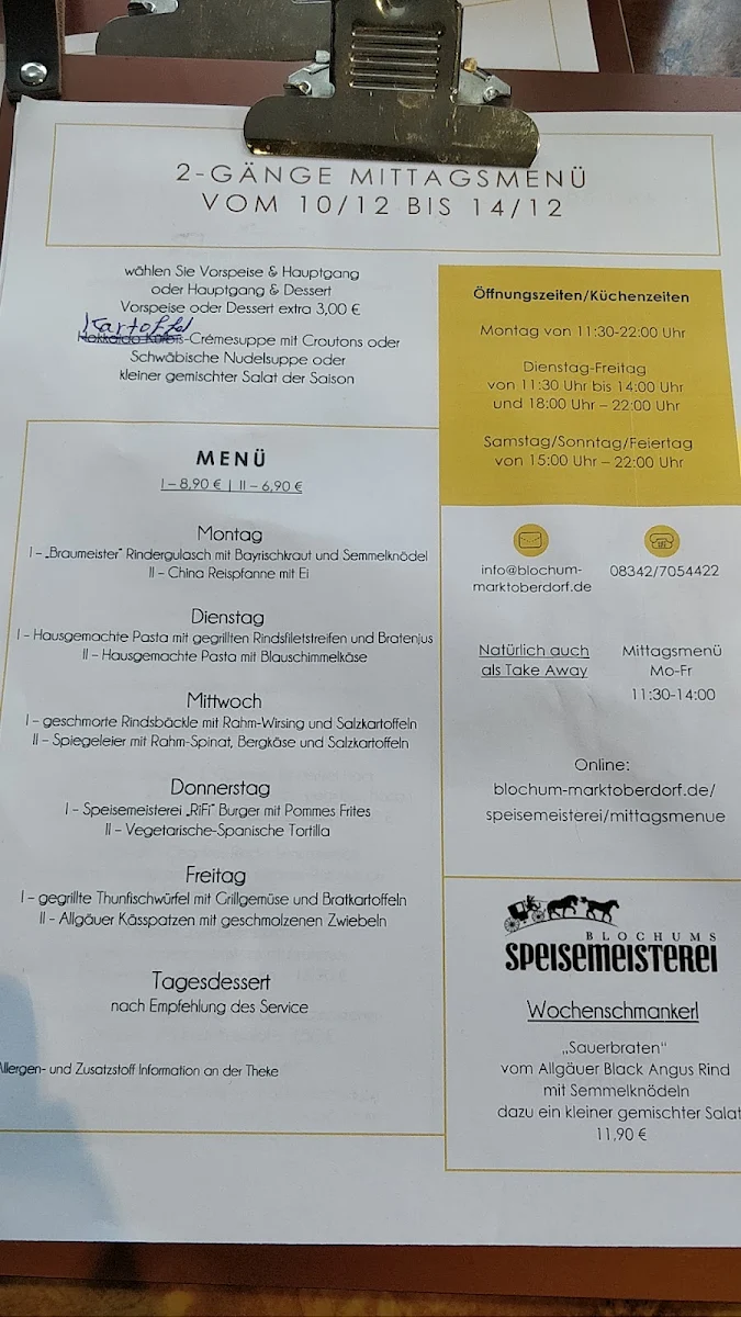 Speisekarte photo 6