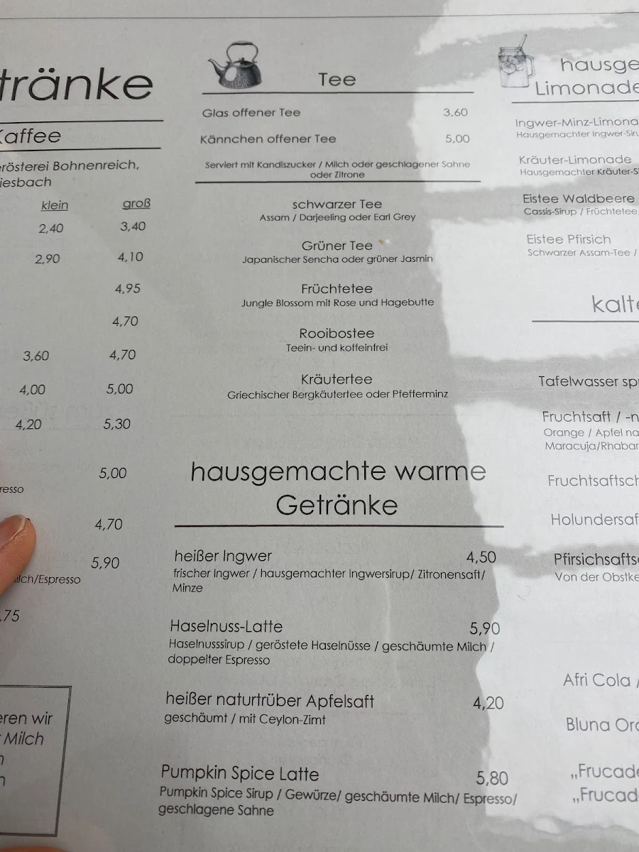 Speisekarte photo 3
