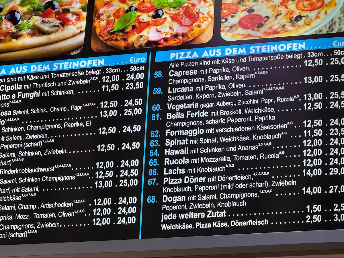 Speisekarte photo 2