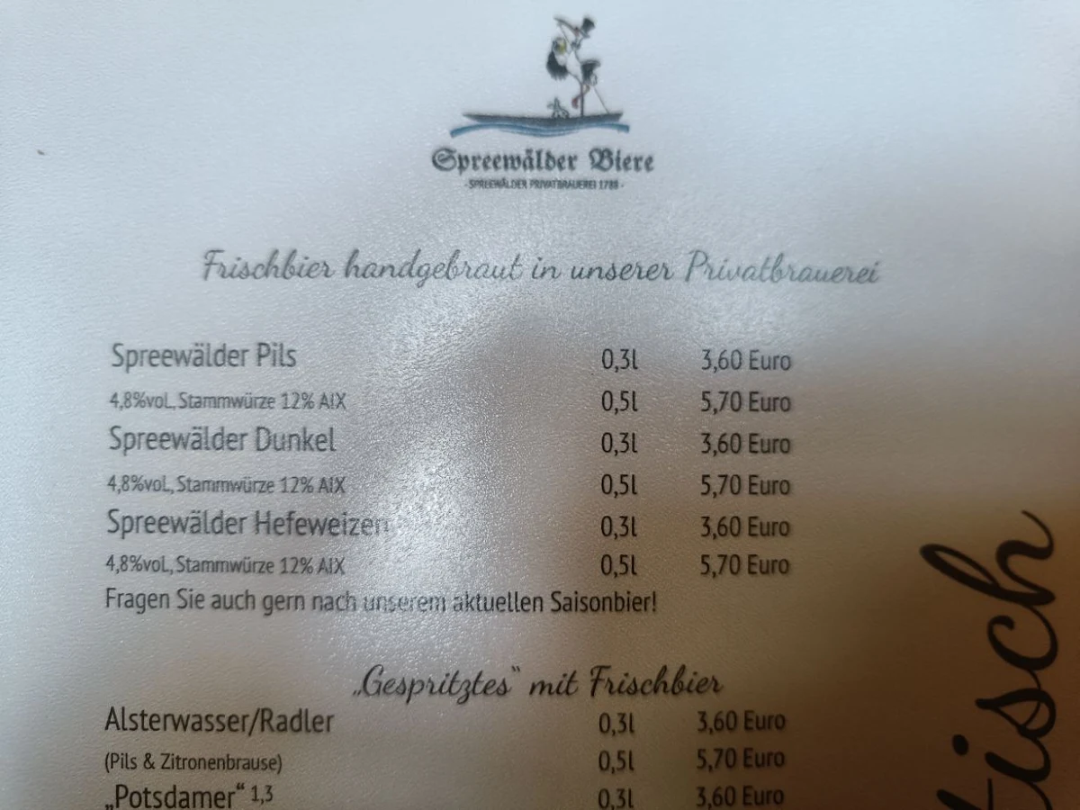 Speisekarte photo 8