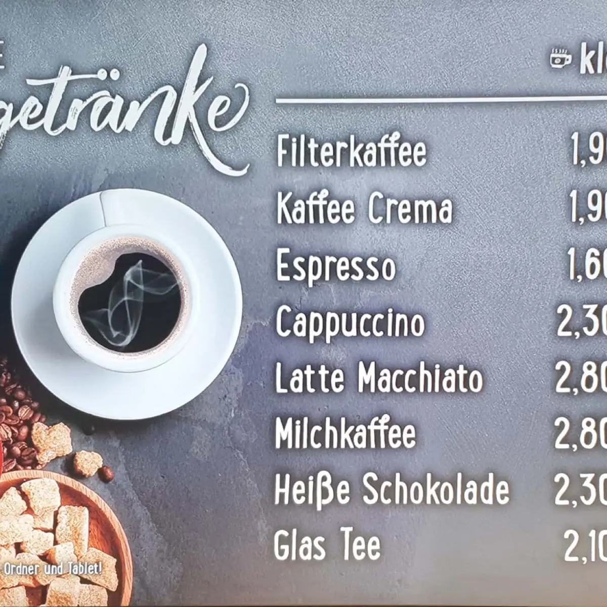 Speisekarte photo 5