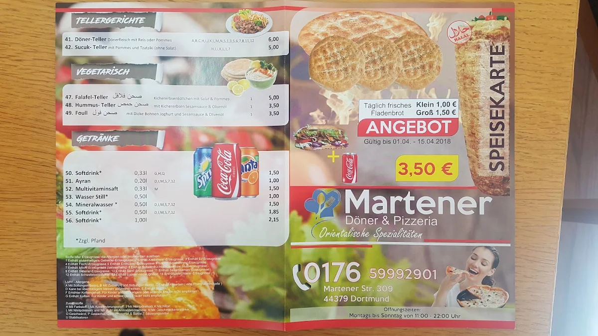 Speisekarte photo 2