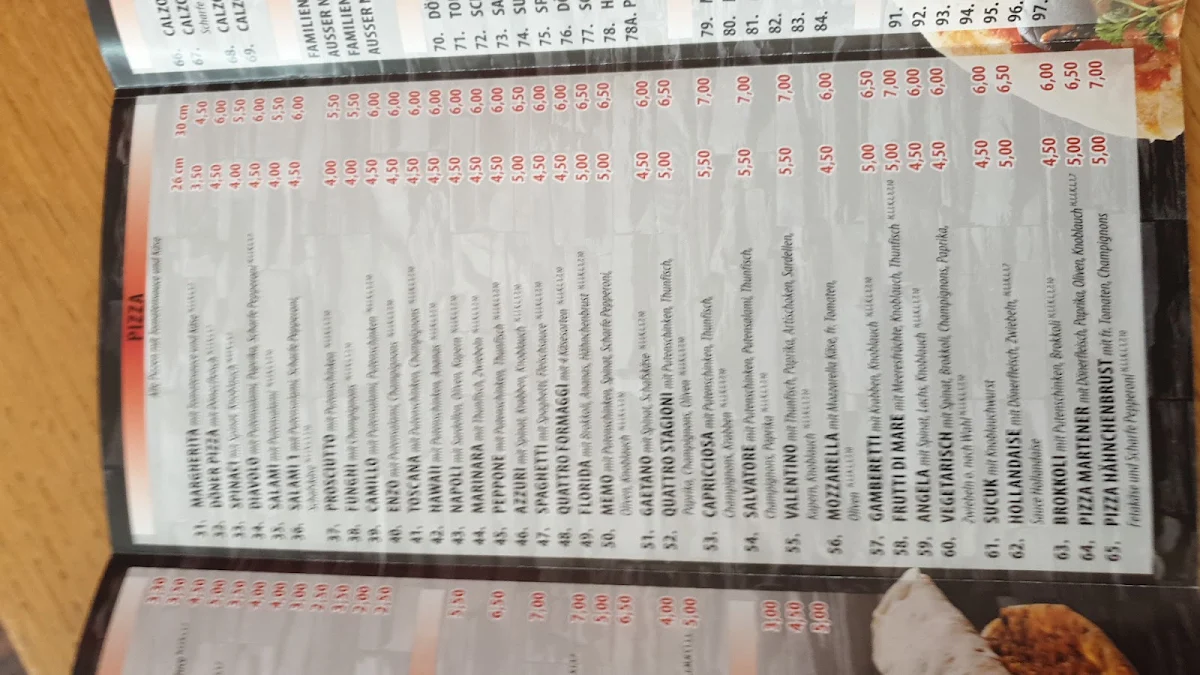 Speisekarte photo 4