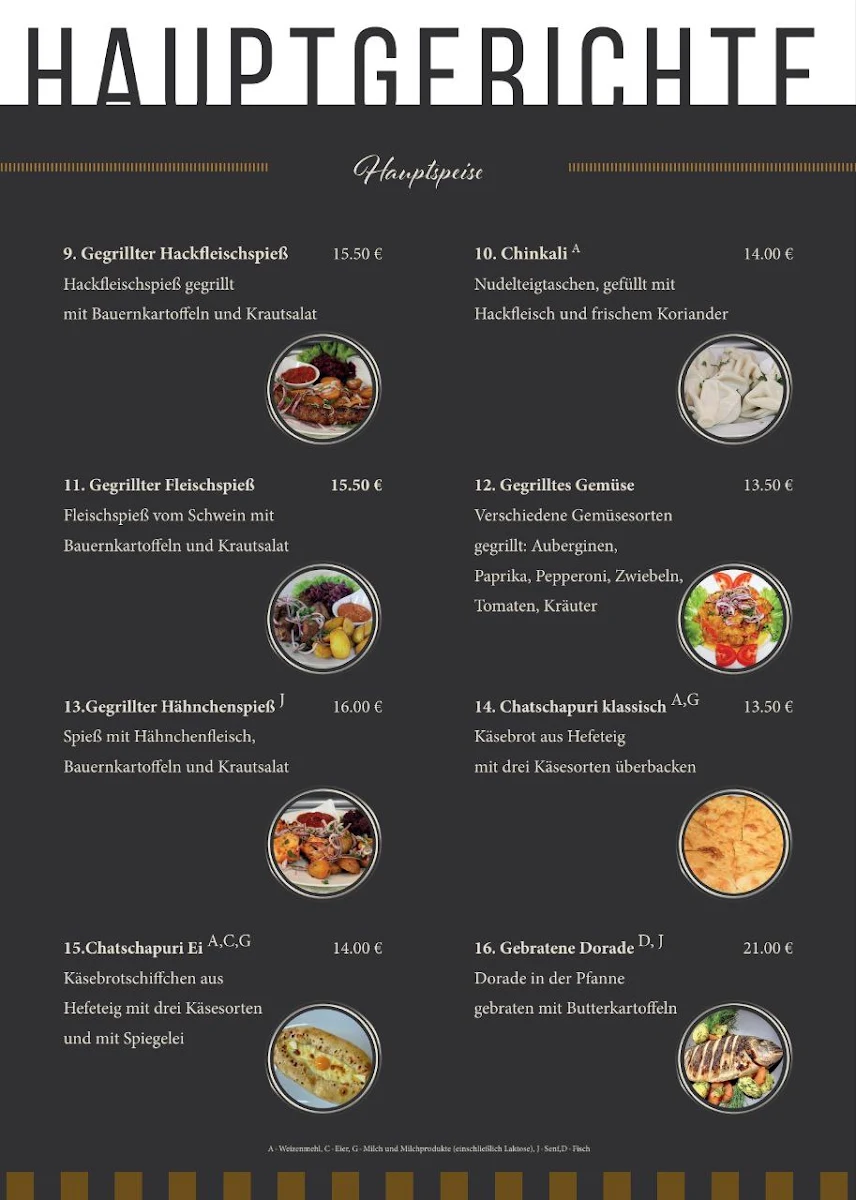 Speisekarte photo 1