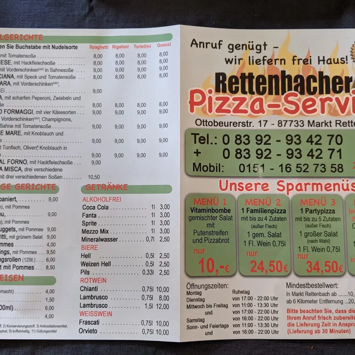 Speisekarte photo 6